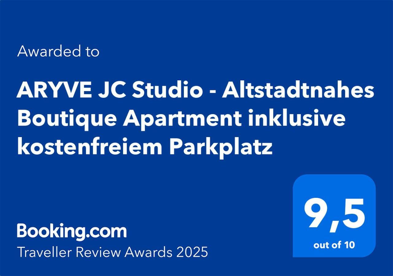 Aryve Jc Studio - Altstadtnahes Boutique Apartment Inklusive Kostenfreiem Parkplatz Erfurt Bagian luar foto